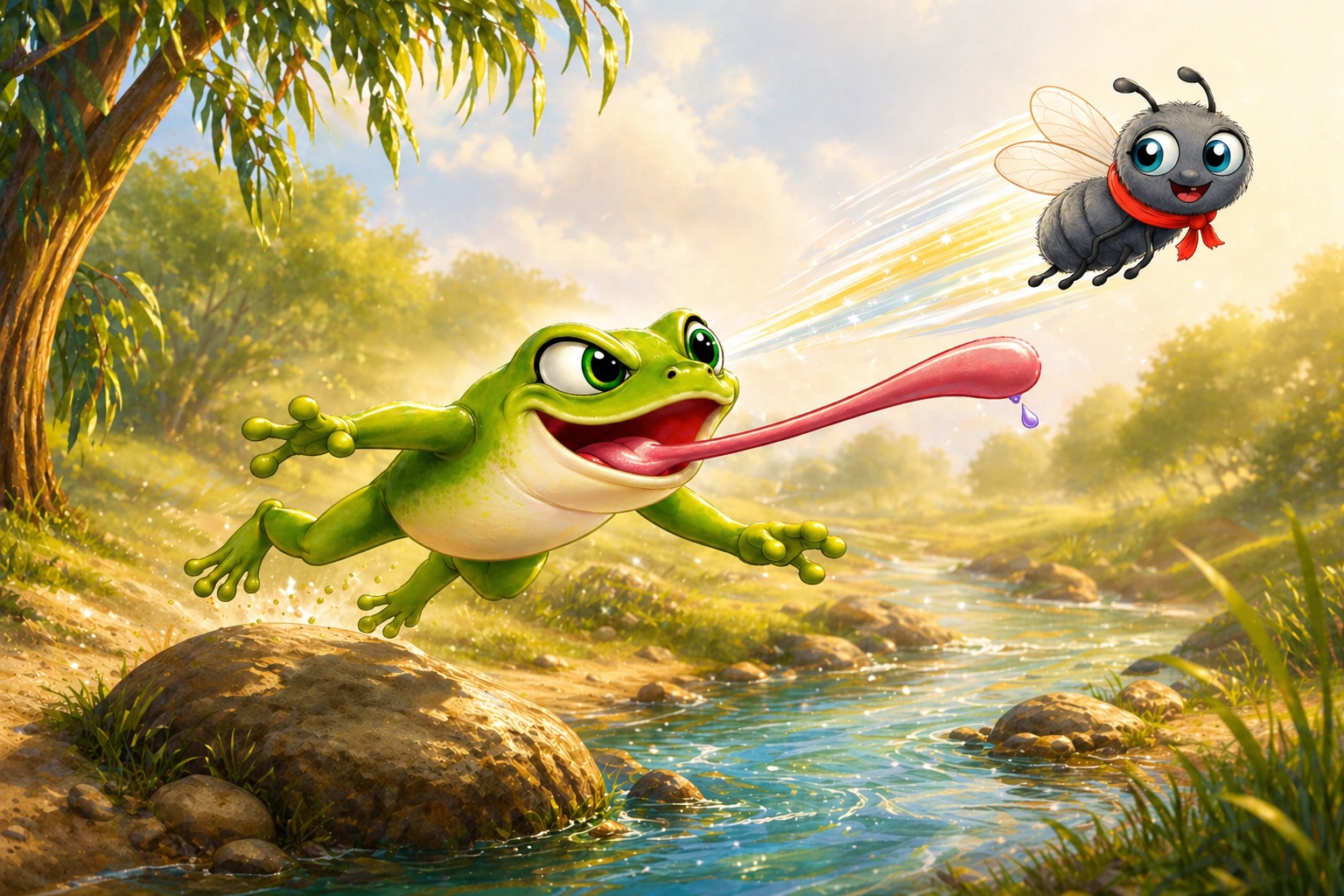 A Fly and a Frog