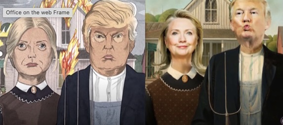American Gothic variation B